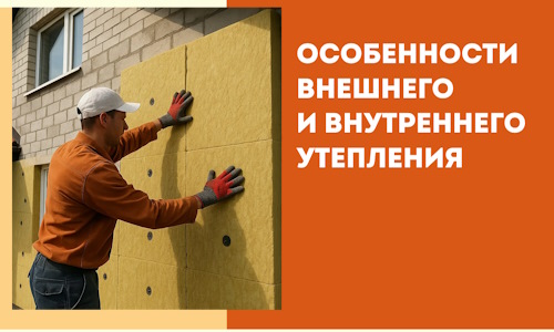 Какие особенности внешнего и внутреннего утепления в Димитровграде