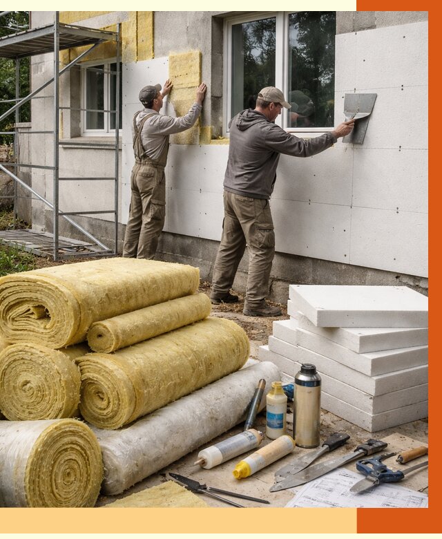 Утепление домов в Димитровграде под ключ от 4327 руб/м2 | Профессионально — ТепломастерДмт