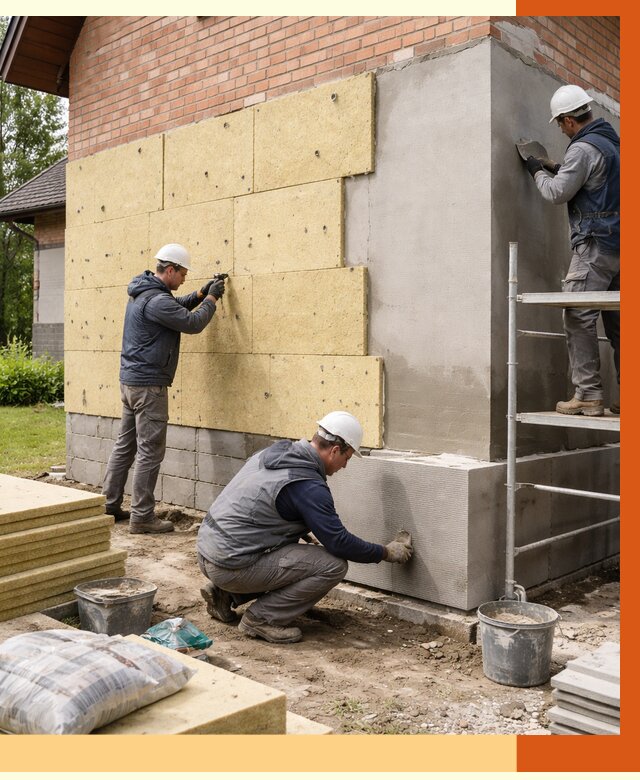 Утепление частного дома в Димитровграде под ключ от 7727 руб/м2 — недорого | ТепломастерДмт