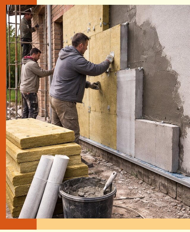 Утепление кирпичного дома под ключ в Димитровграде