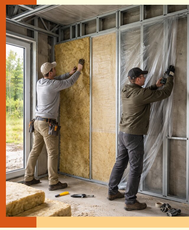 Утепление дома из ЛСТК в Димитровграде с гарантией качества и эффективности