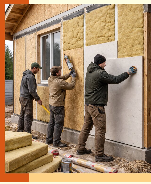 Профессиональное утепление дома из SIP-панелей в Димитровграде