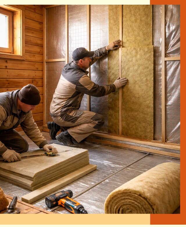 Утепление бани изнутри в Димитровграде под ключ от 4327 руб./м² | ТепломастерДмт