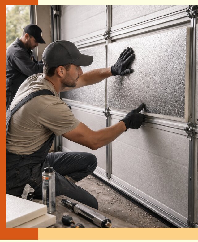 Утепление гаражных ворот в Димитровграде качественно и надежно