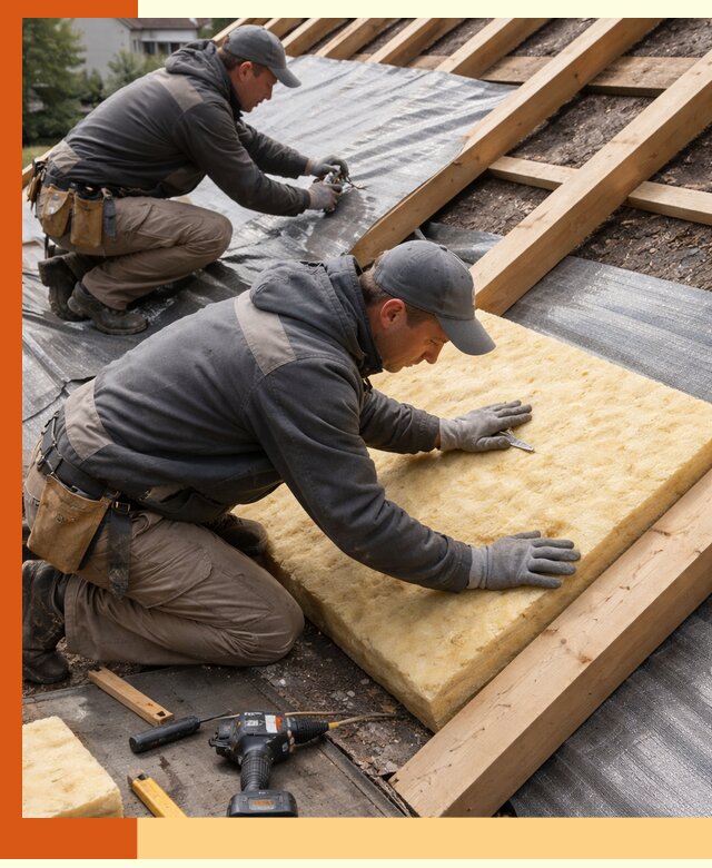 Профессиональное утепление крыши в Димитровграде качественно и надежно