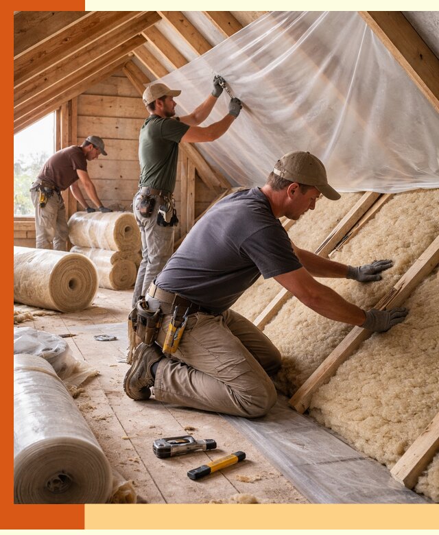 Утепление крыши изнутри в Димитровграде: профессионально и надежно