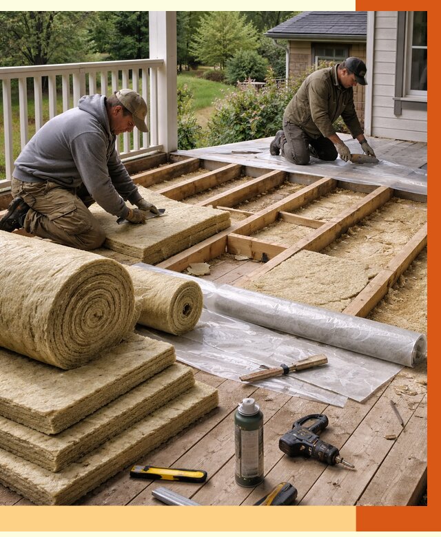 Утепление террасы в Димитровграде от 4327 руб./м2 — утеплить террасу под ключ | ТепломастерДмт