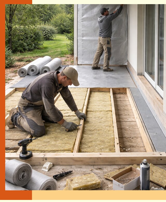 Утепление террасы в Димитровграде — тепло и защита круглогодично