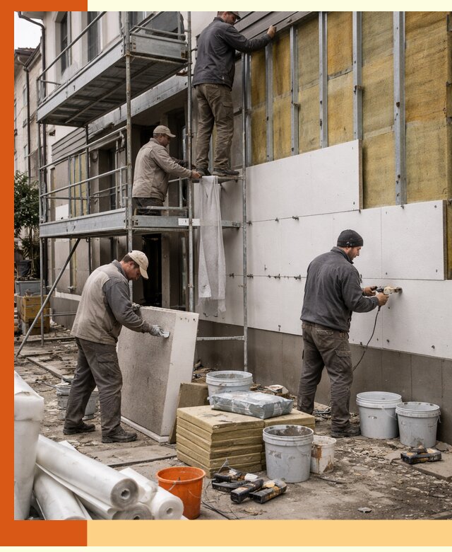 Утепление гостиницы под ключ в Димитровграде с гарантией качества