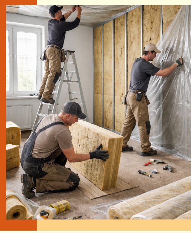 Утепление офисных помещений под ключ в Димитровграде