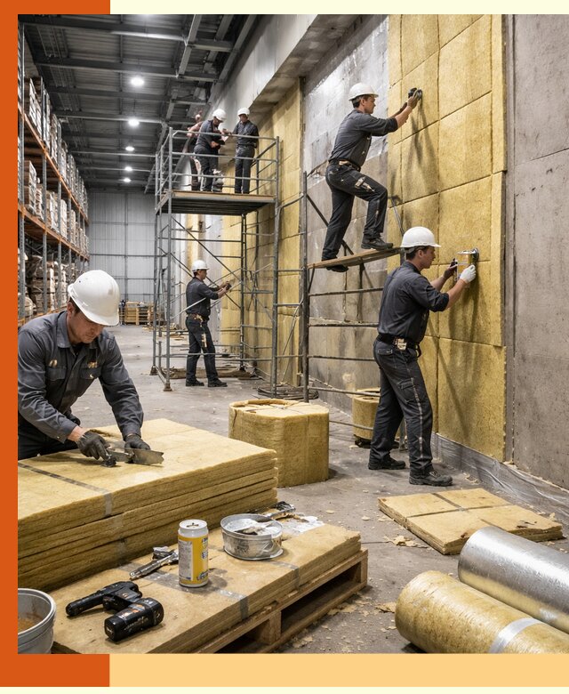 Утепление логистического центра в Димитровграде качественно и экономично