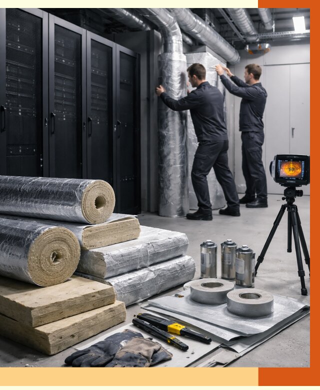 Утепление серверной в Димитровграде от 8758 руб./м² — комплексно под ключ | ТепломастерДмт