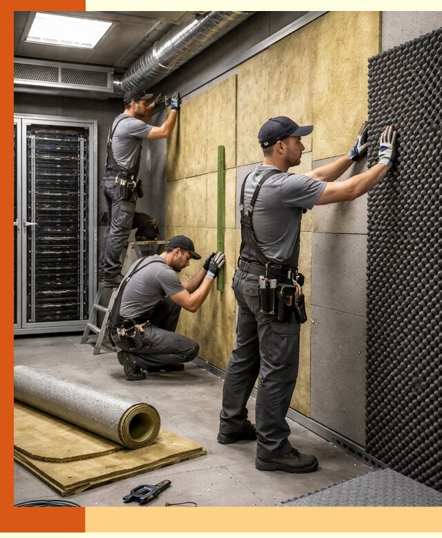 Утепление серверной комнаты профессионально в Димитровграде