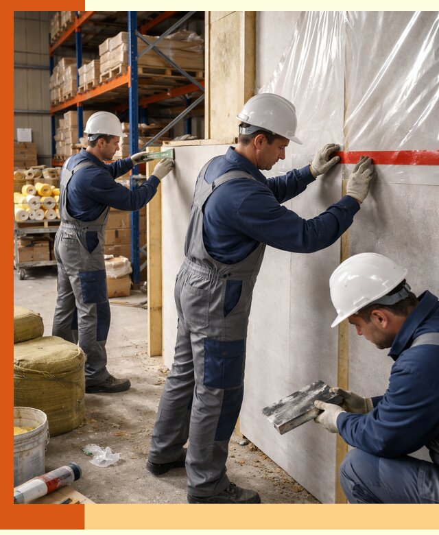 Утепление теплого склада под ключ в Димитровграде