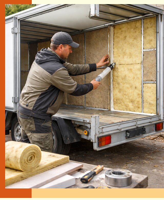 Профессиональное утепление прицепа в Димитровграде для любых условий
