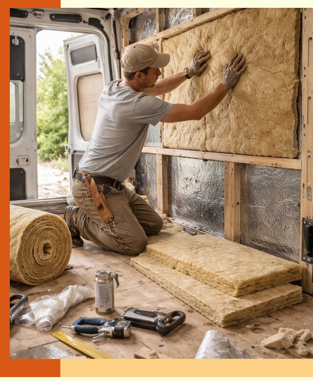 Утепление кемпера под ключ в Димитровграде с гарантией качества