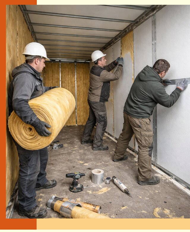 Утепление рефрижераторного контейнера в Димитровграде профессионально и надежно