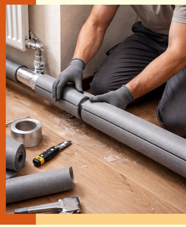 Утепление труб отопления в Димитровграде: теплоизоляция и защита сети