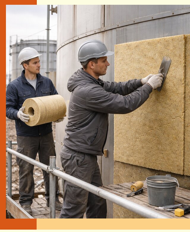 Профессиональное утепление резервуара и теплоизоляция в Димитровграде