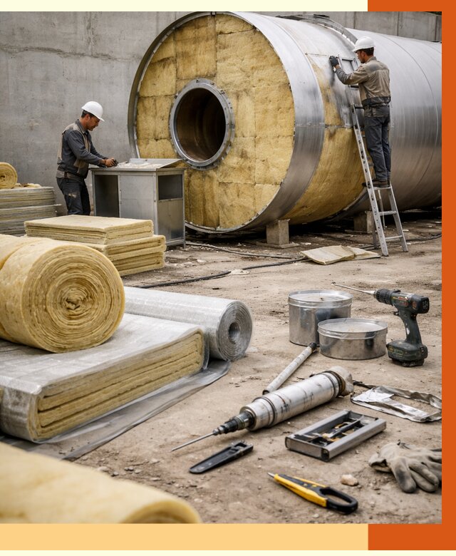 Утепление резервуара с топливом в Димитровграде от 28333 руб. под ключ | ТепломастерДмт