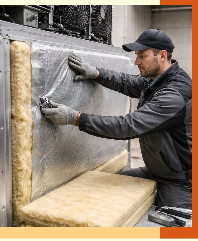 Утепление холодильного агрегата в Димитровграде от 8758 руб. под ключ | ТепломастерДмт