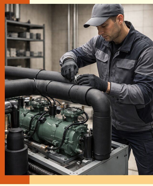 Утепление холодильного агрегата и теплоизоляция в Димитровграде