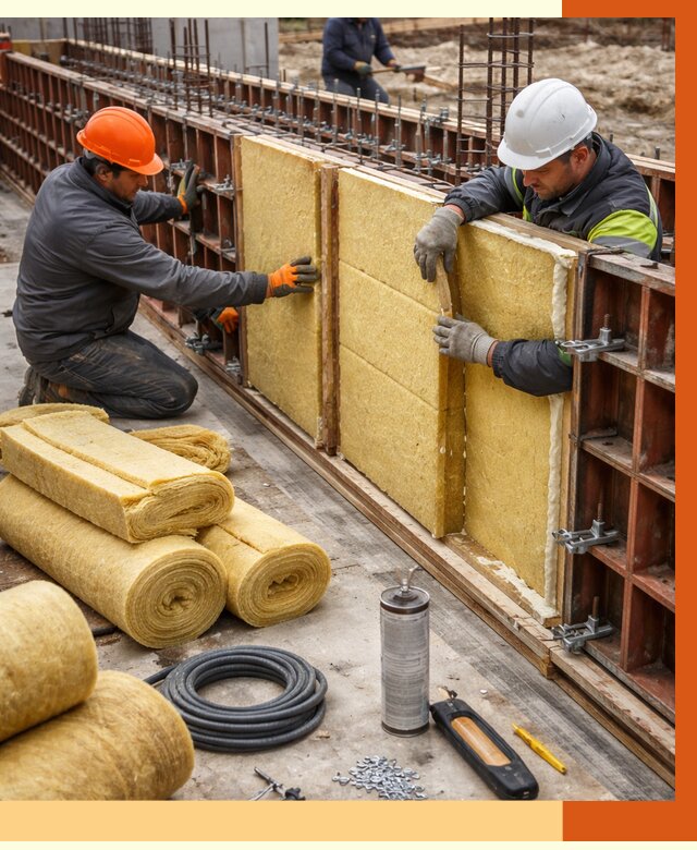 Теплоизоляция опалубки в Димитровграде от 7418 руб. за м2 — услуги и монтаж | ТепломастерДмт