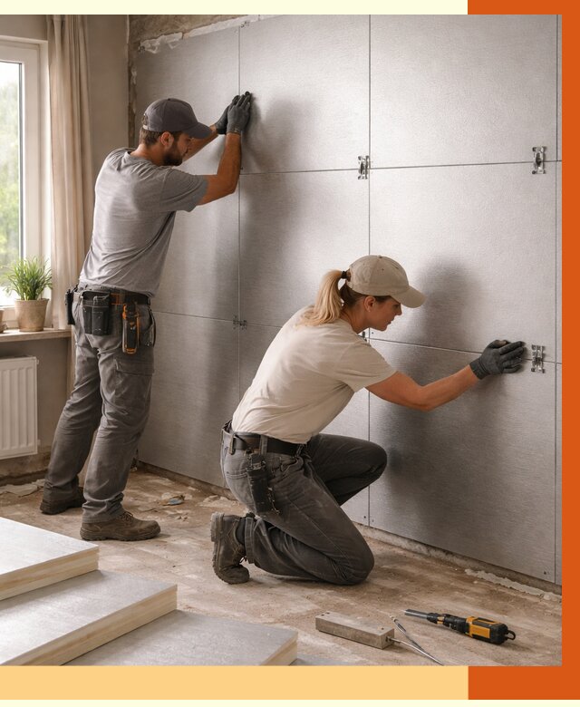 Утепление PIR панелями в Димитровграде от 4327 руб. под ключ | ТепломастерДмт