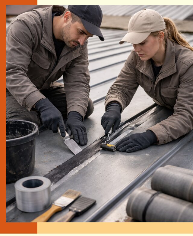 Гидроизоляция фальцевой кровли в Димитровграде качественно и надежно