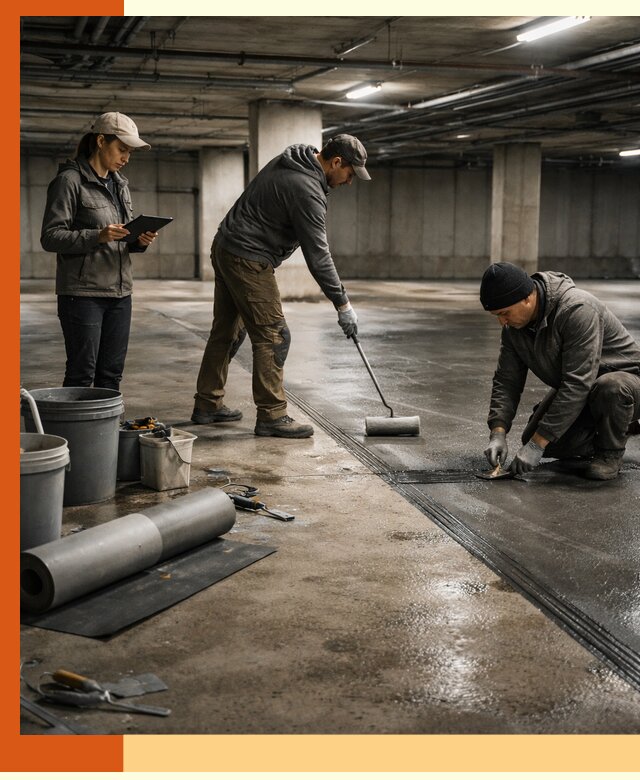 Гидроизоляция паркинга в Димитровграде: качественная защита зданий