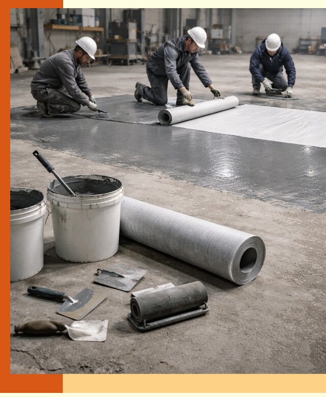 Гидроизоляция промышленного пола в Димитровграде — защита и долговечность