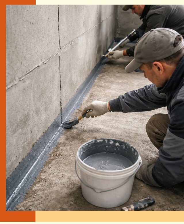 Гидроизоляция швов зданий и конструкций в Димитровграде