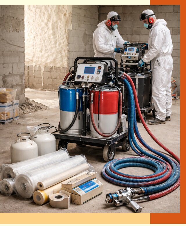 Аренда установки для напыления ППУ в Димитровграде от 36061 руб. | ТепломастерДмт